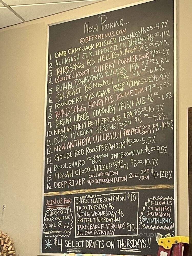 Vintner Wine Market - Charlotte, NC
