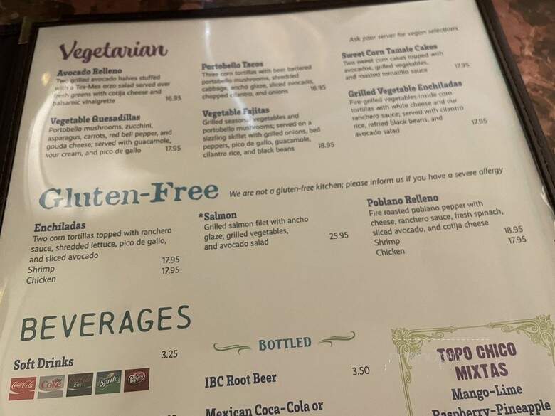 Guadalajara Del Centro - Houston, TX menu_pic