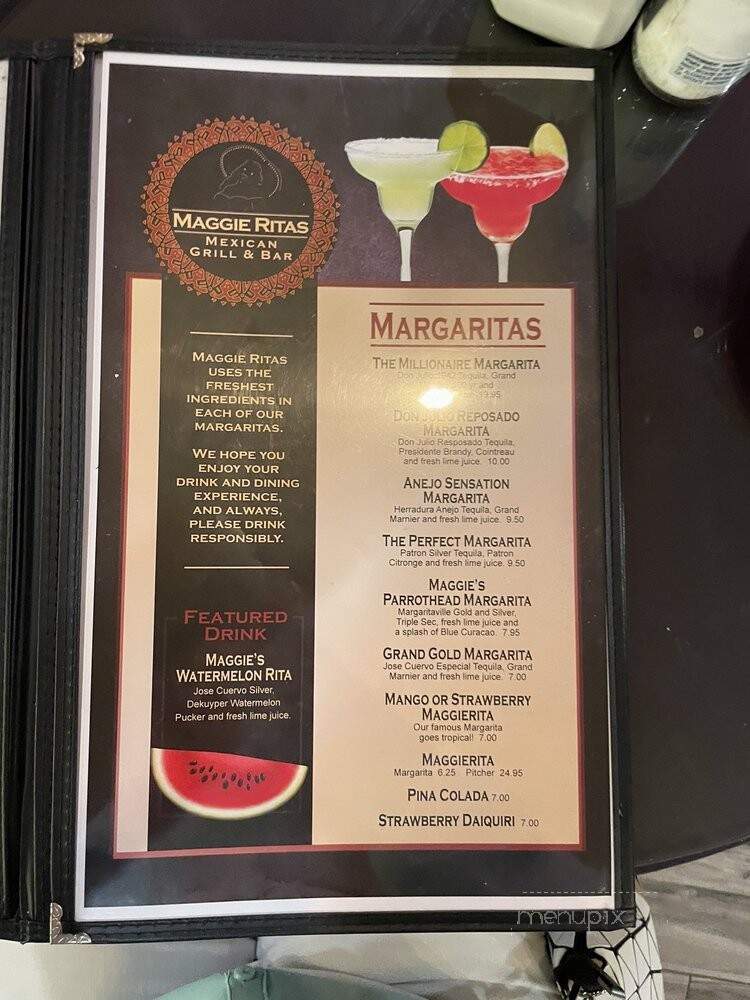Maggie Ritas - Houston, TX menu_pic