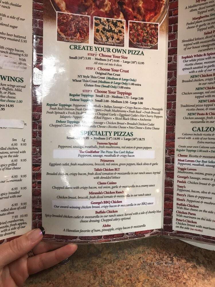 Famous Pizza - Bethel, CT menu_pic