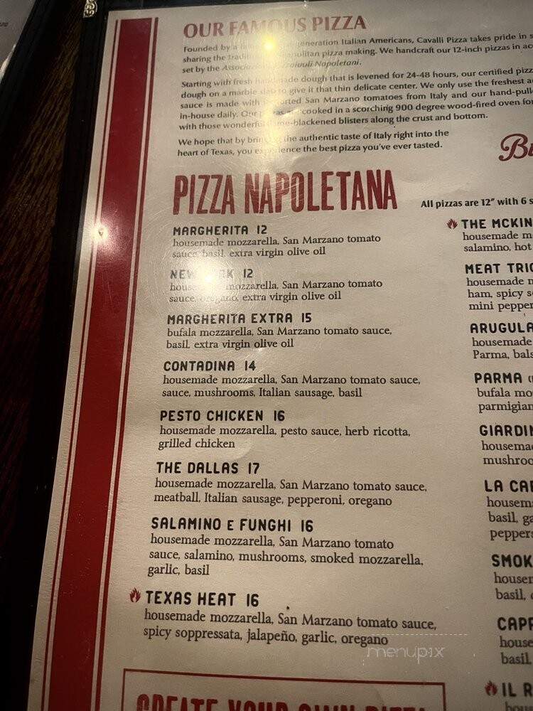 Cavalli Pizzeria Napoletana - McKinney, TX