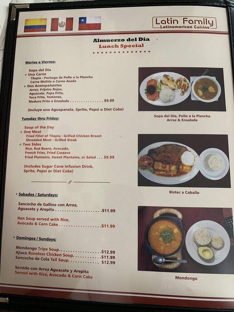 Latin Family Bakery - Naples, FL menu_pic