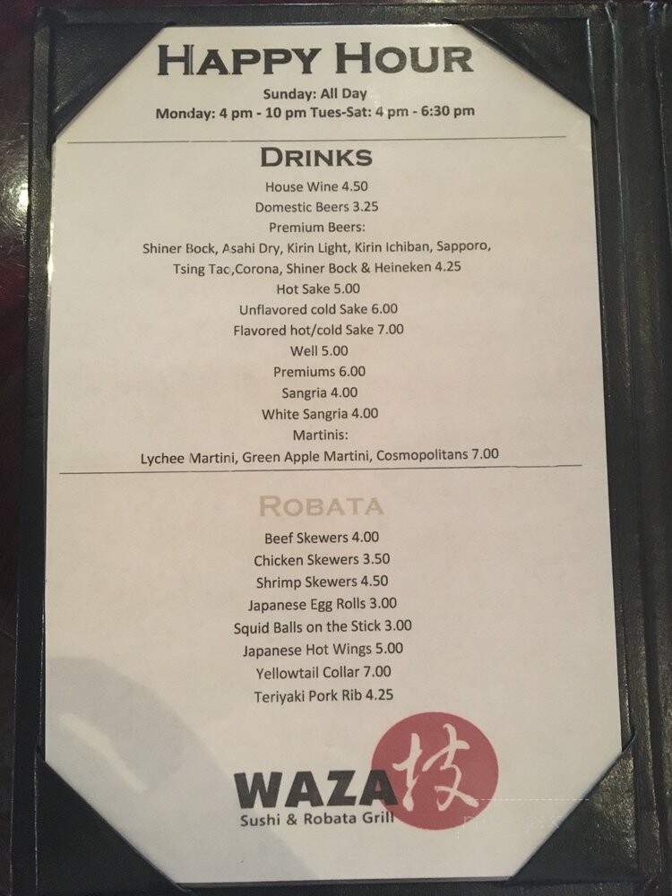 Waza Japanese Cuisine - Houston, TX