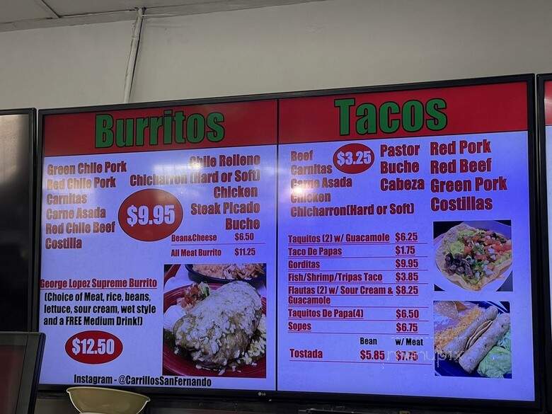 Carillo's Tortilleria - San Fernando, CA