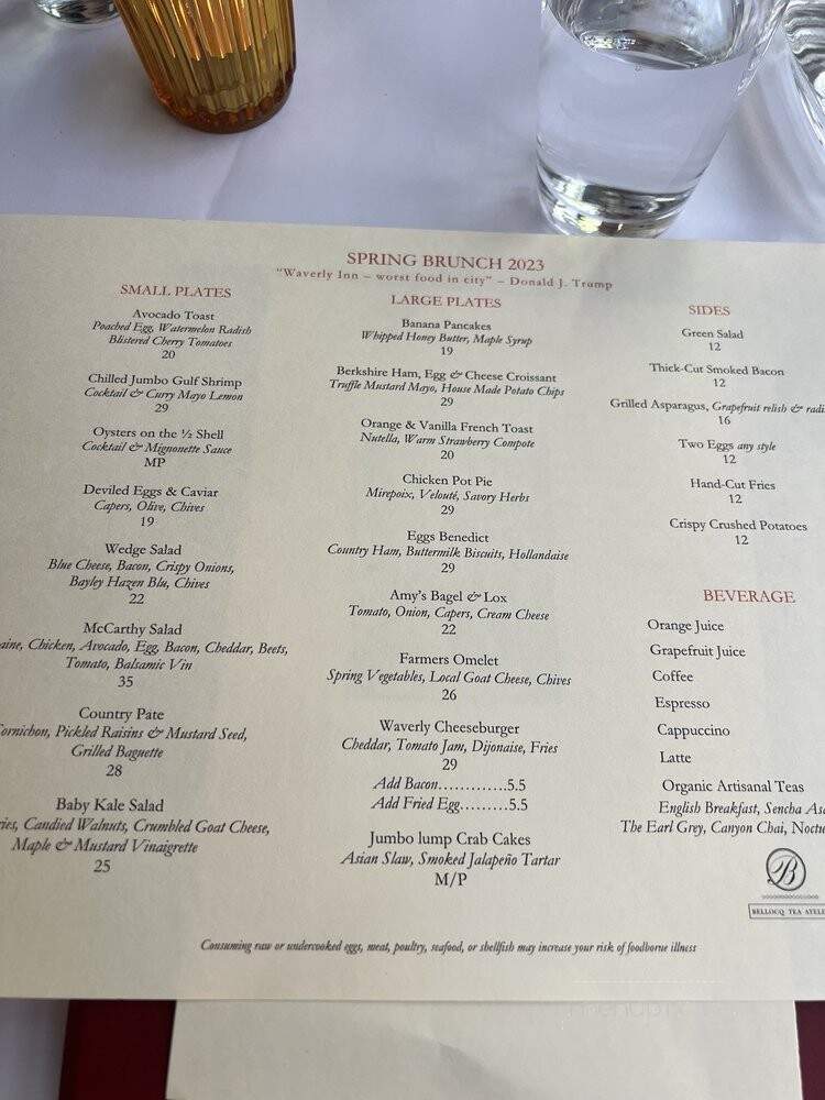 Waverly Inn & Garden - New York, NY
