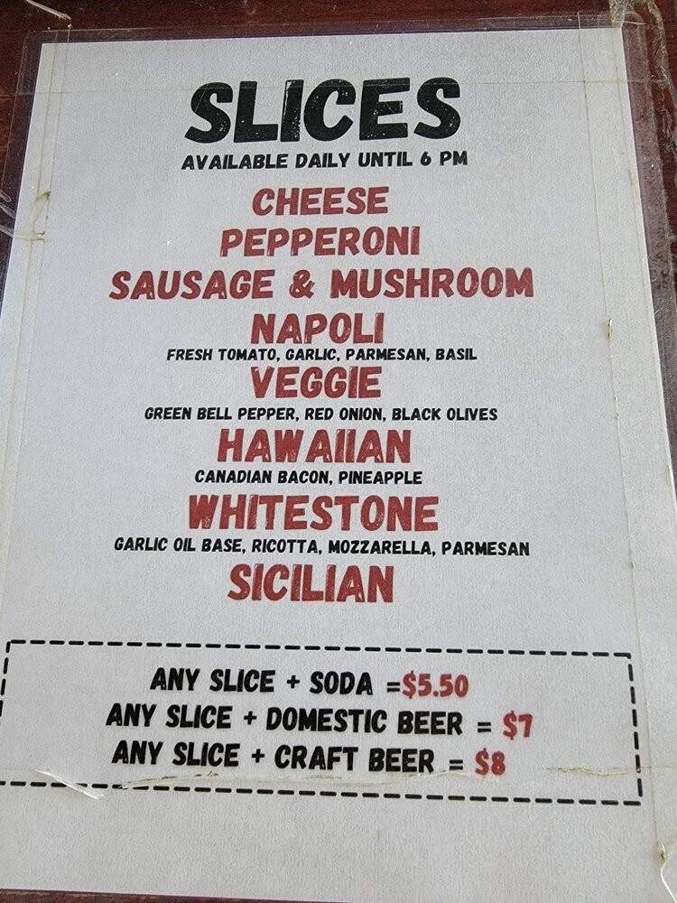 Village Pizzeria - Coronado, CA menu_pic