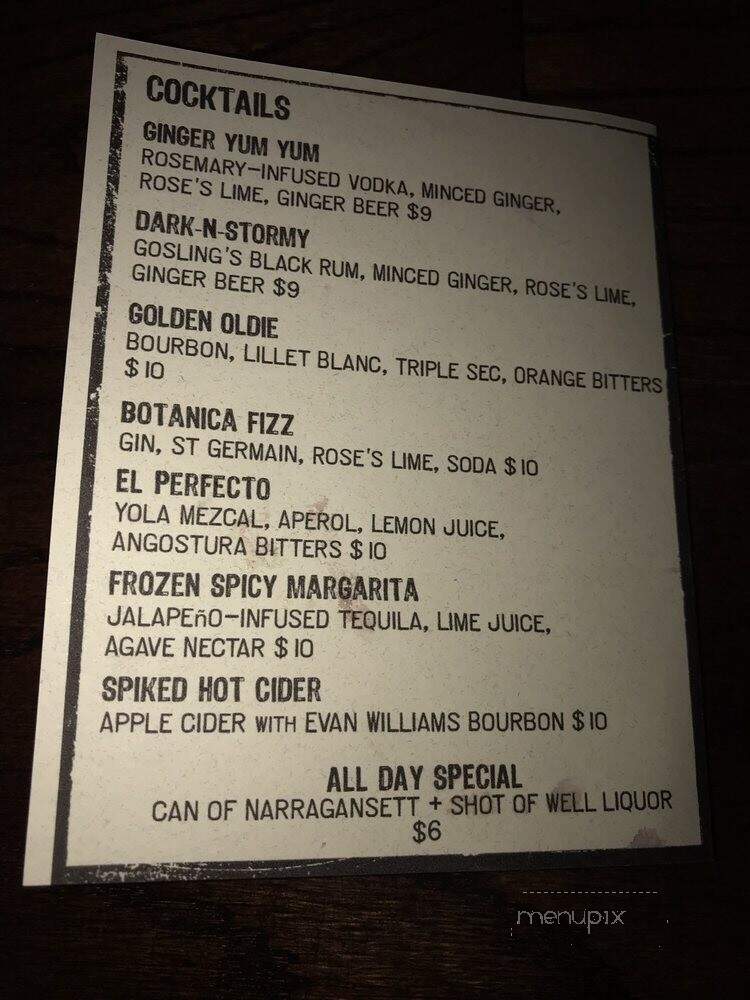 Botanica Bar - New York, NY