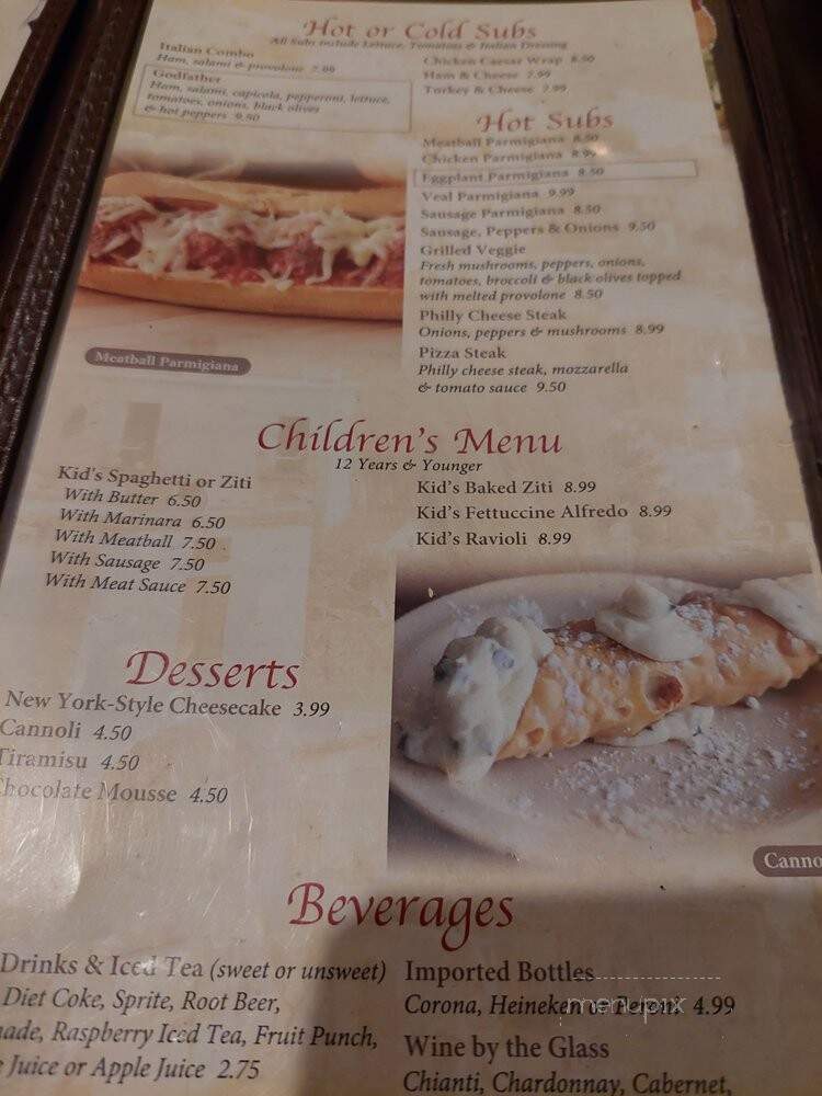 Anthony's New York Pizza - Longwood, FL menu_pic