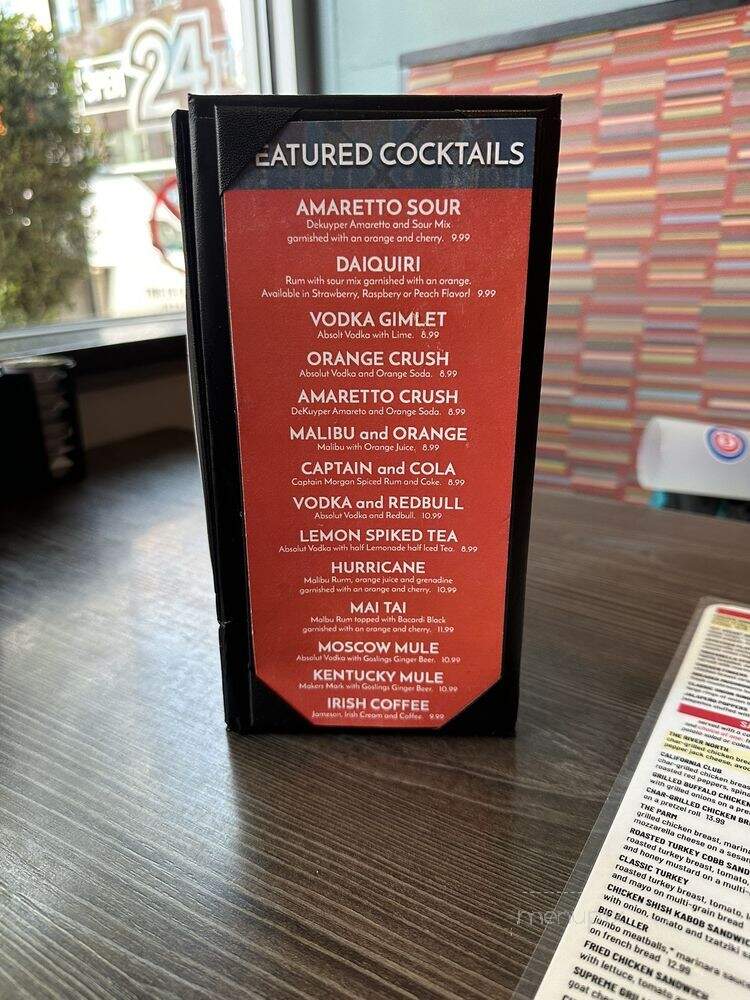 Presto Grill - Chicago, IL menu_pic