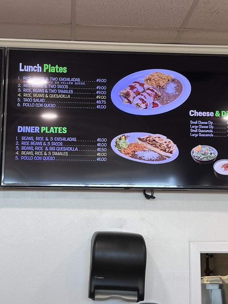 Taqueria Azteca - Benton, AR menu_pic