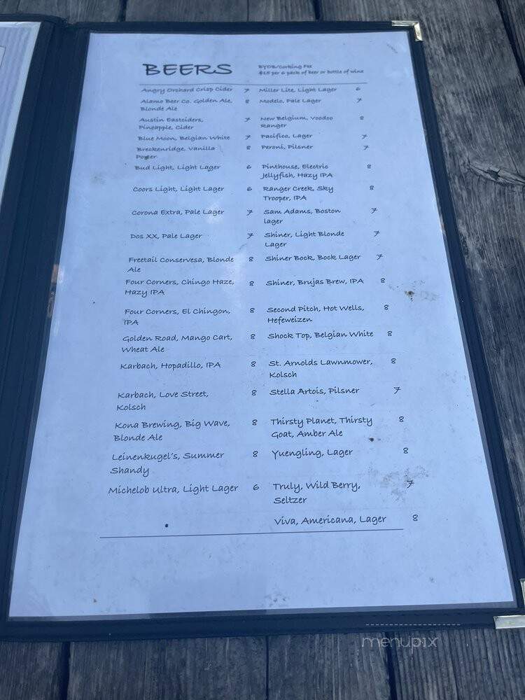 Franks Art of Pizza - San Antonio, TX menu_pic
