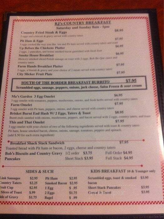 RJ's Bob-B-cue - Mission, KS menu_pic