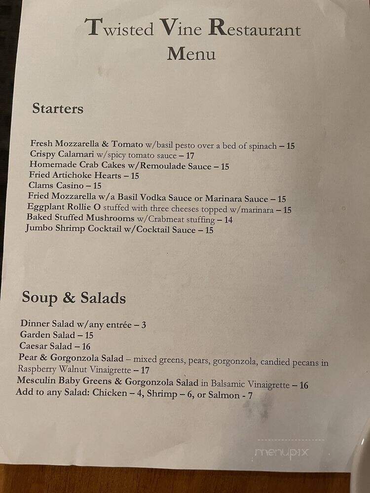 Twisted Vine - Derby, VT menu_pic