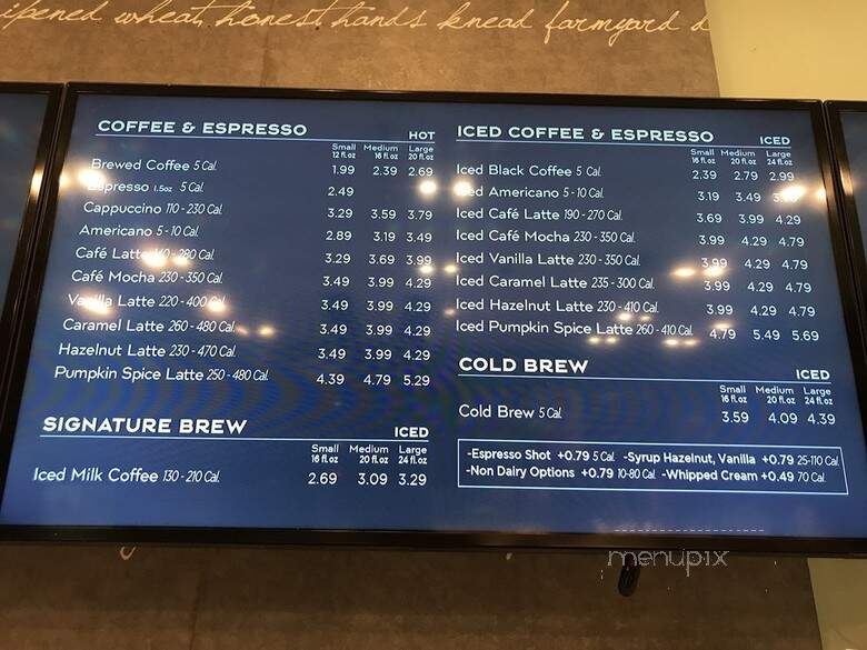 Paris Baguette USA Inc. - Los Angeles, CA menu_pic
