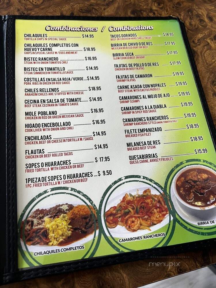 La Placita Restaurant - Oxnard, CA menu_pic