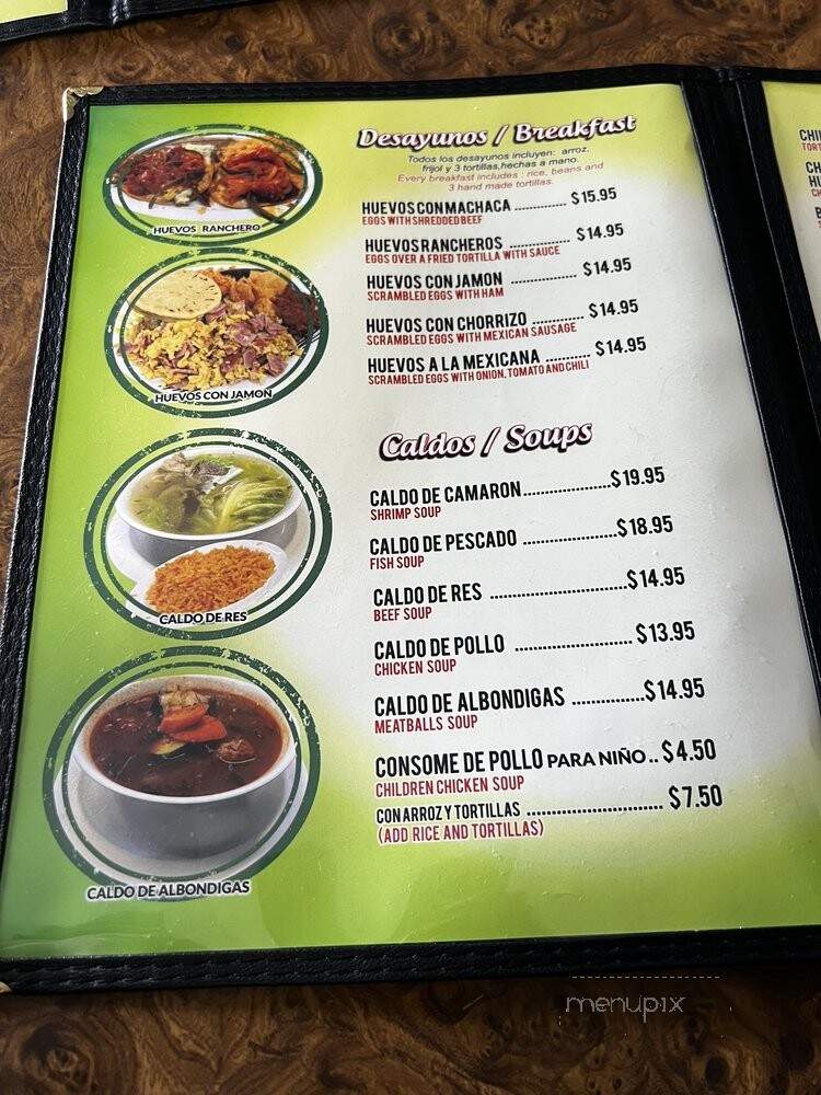 La Placita Restaurant - Oxnard, CA menu_pic