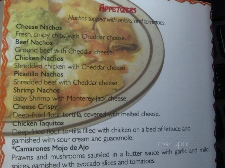 Archie's Mexican - Normandy Park, WA menu_pic