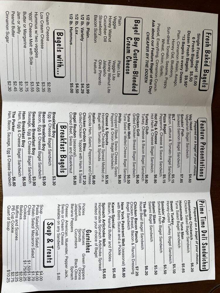 Bagel Boy - Sioux Falls, SD menu_pic