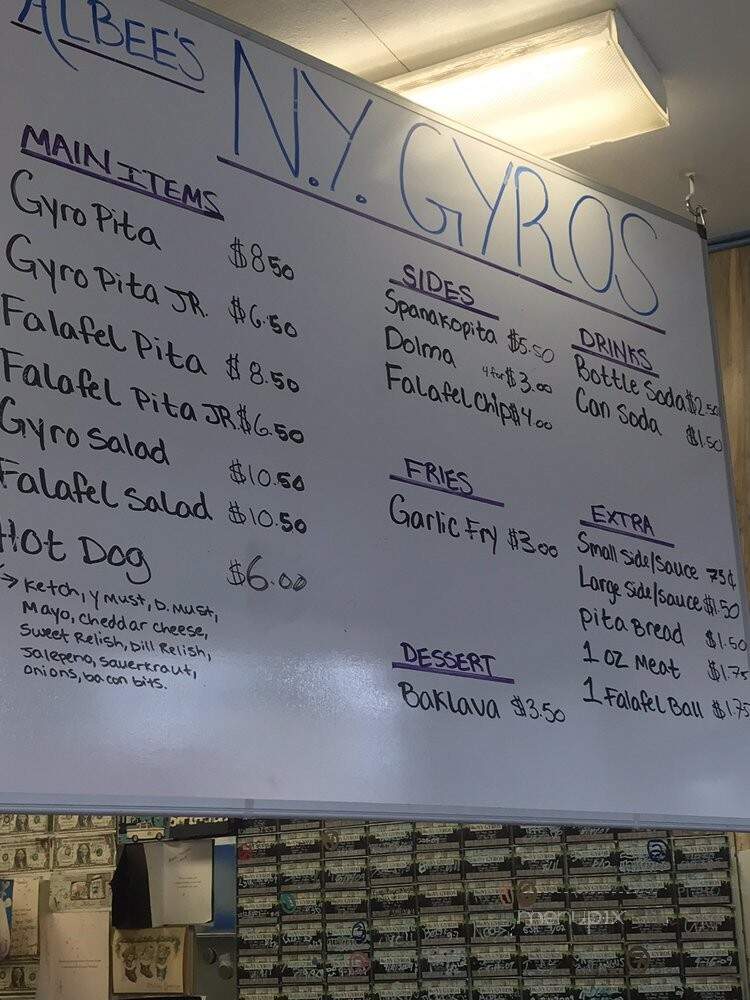 Albee's New York Gyros - Eugene, OR