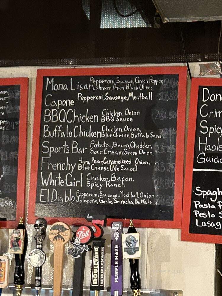 Pizzeria Luigi - San Diego, CA menu_pic
