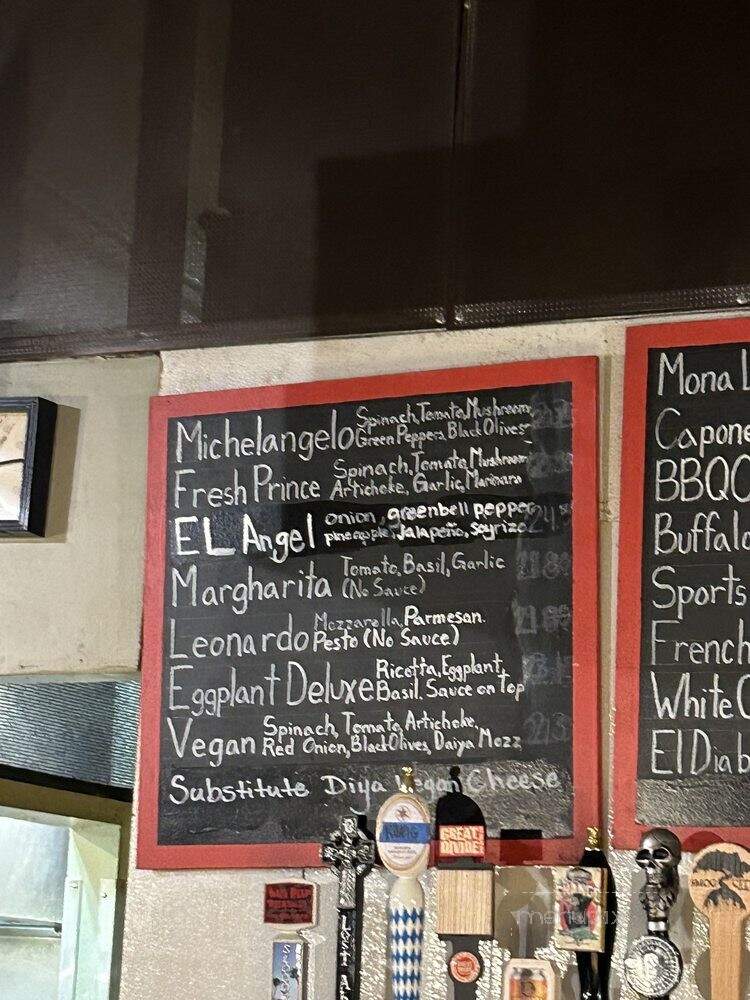 Pizzeria Luigi - San Diego, CA menu_pic