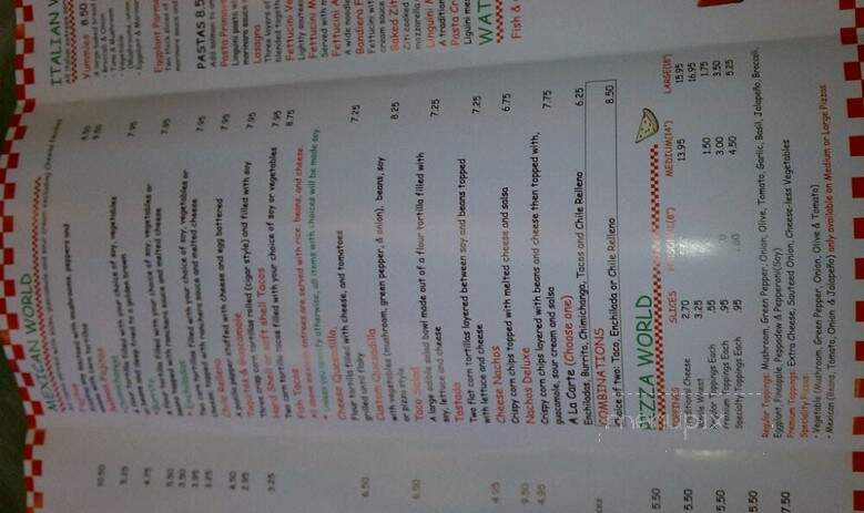 Pizza Delight - Los Angeles, CA menu_pic