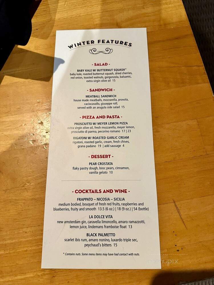 Tutta Bella Neapolitan Pizzeria - Issaquah - Issaquah, WA menu_pic