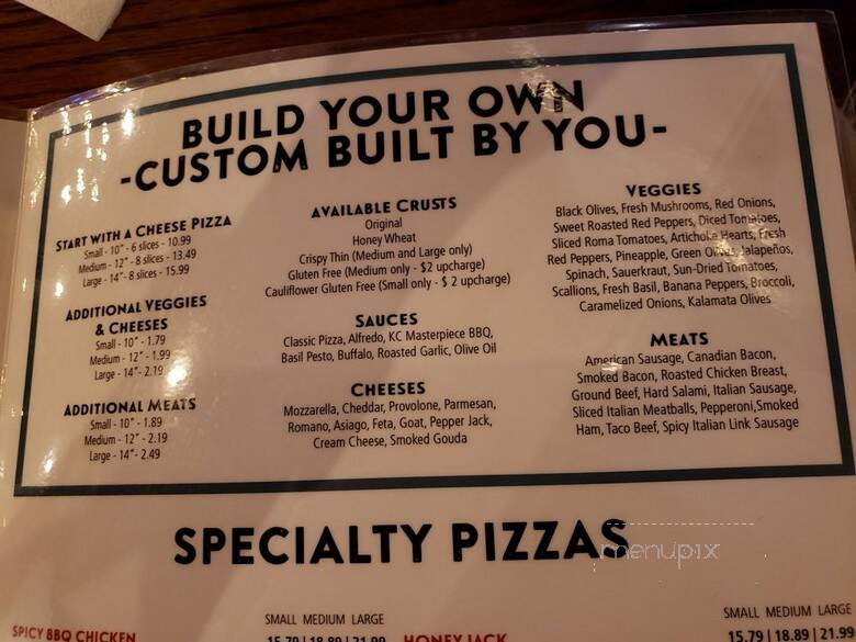 Stone Canyon Pizza - Kansas City, MO