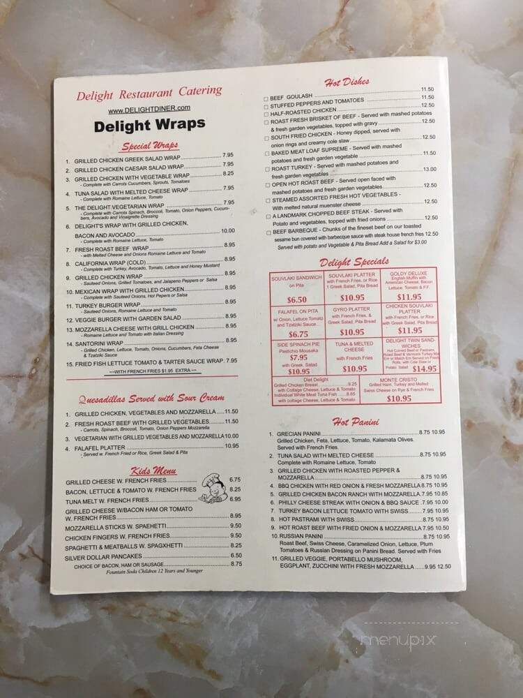 Delight Donuts - Ridgewood, NY menu_pic