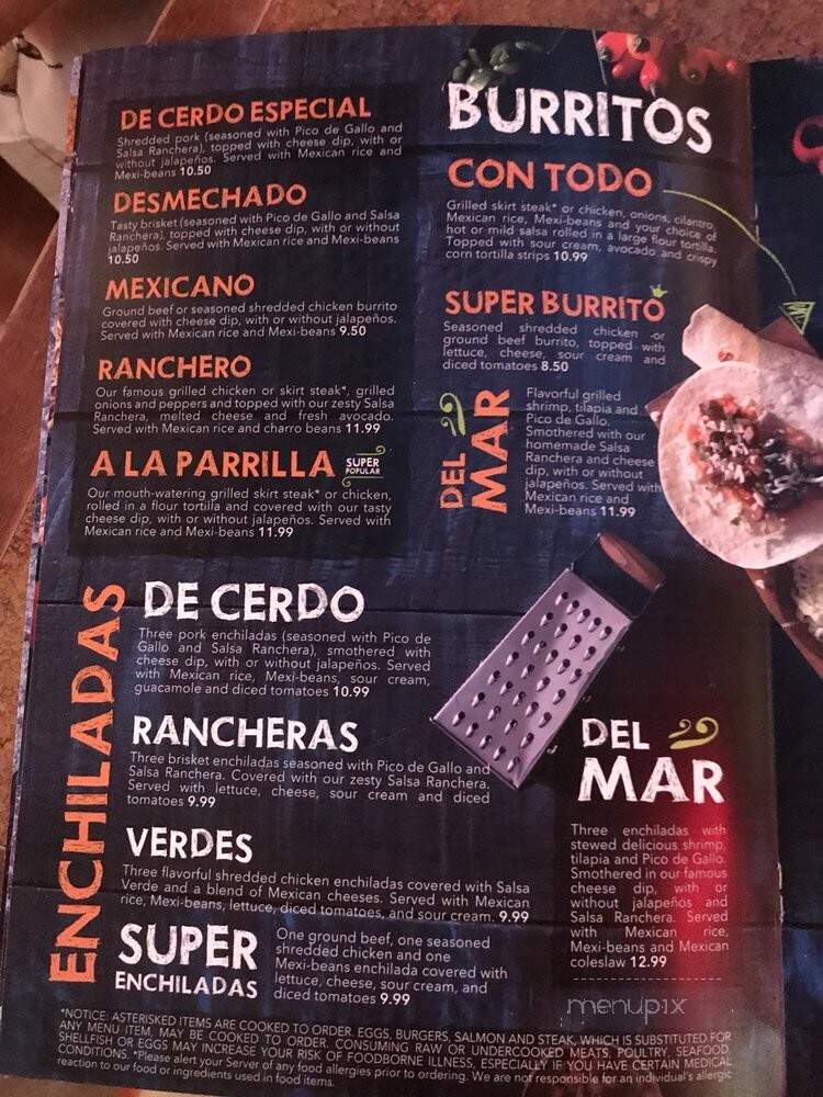 La Parrilla - Dothan, AL menu_pic