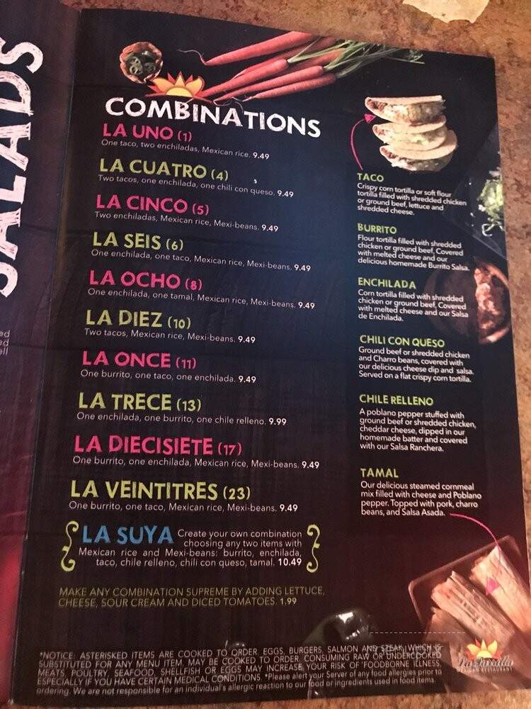 La Parrilla - Dothan, AL menu_pic