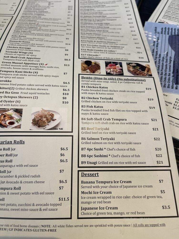 Sushi Nini - Round Rock, TX menu_pic