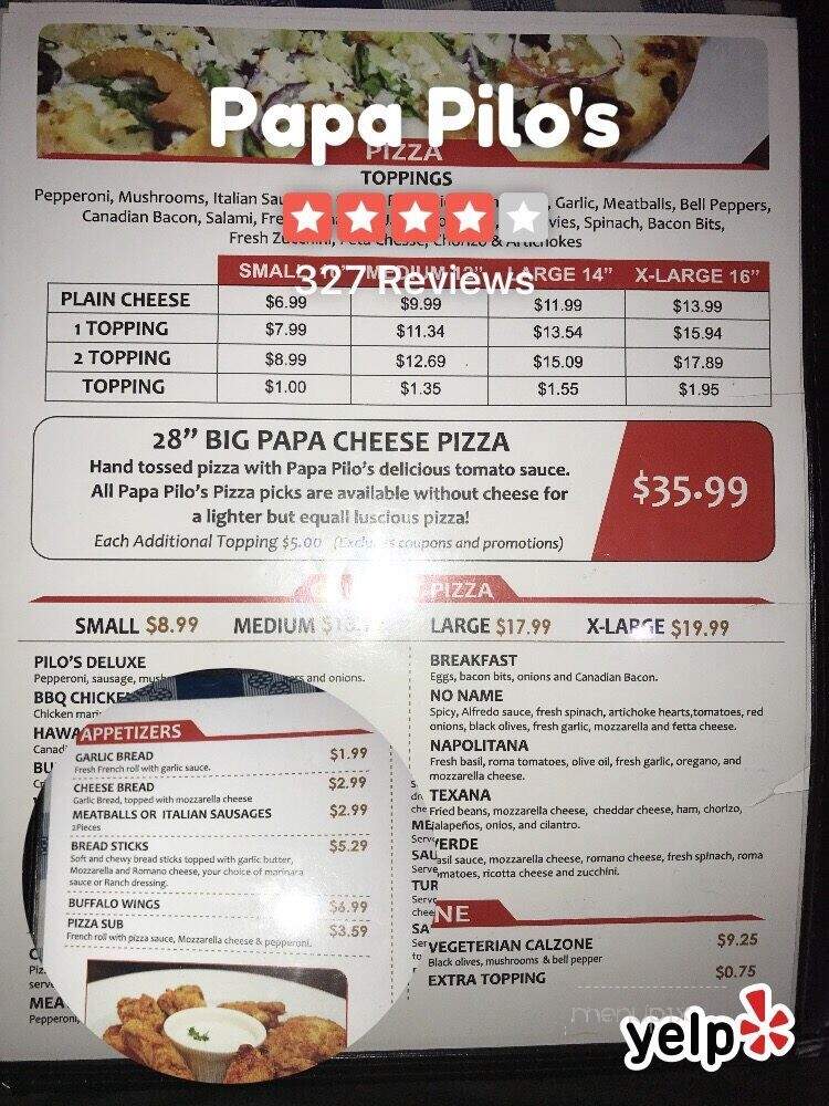 Papa Pilo's Pizza - Anaheim, CA