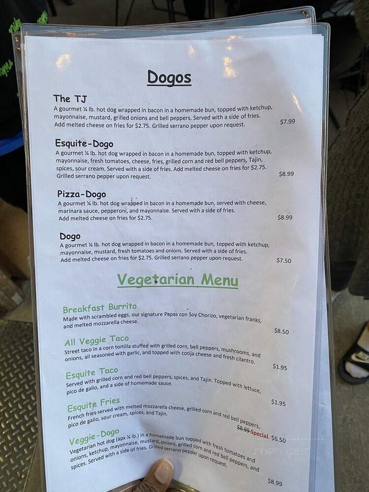 Jalapeno's - Sacramento, CA menu_pic