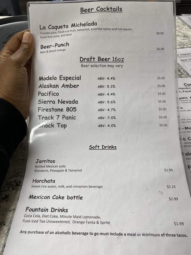 Jalapeno's - Sacramento, CA menu_pic