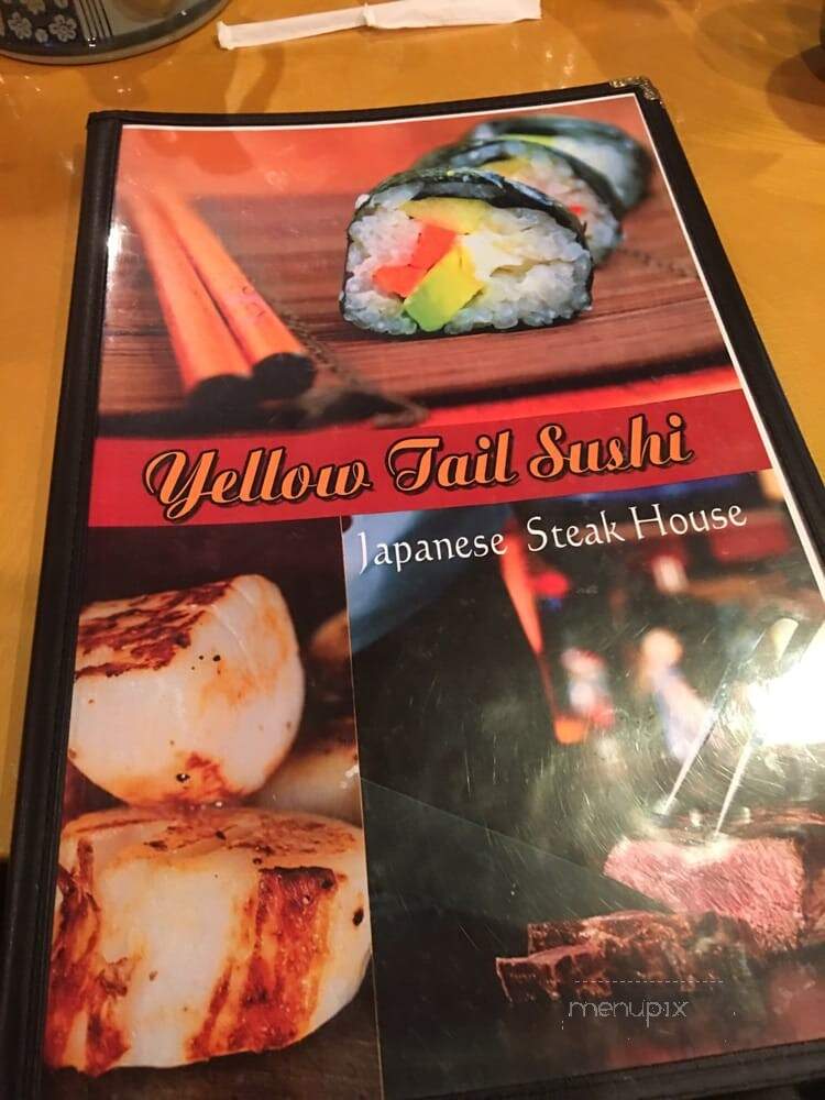 Yellow Tail Sushi & Bar - Kennesaw, GA menu_pic
