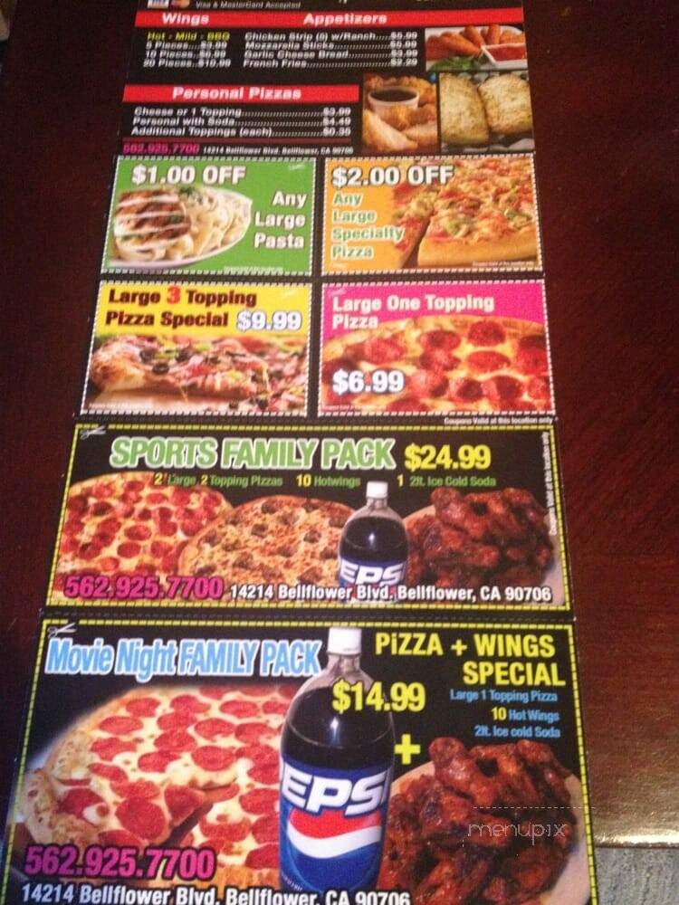 Coley's Caribbean American - Bellflower, CA menu_pic