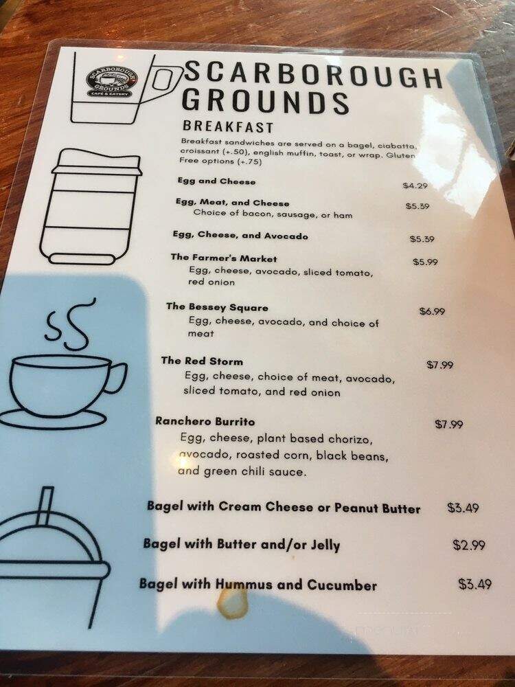 Scarborough Grounds - Scarborough, ME menu_pic