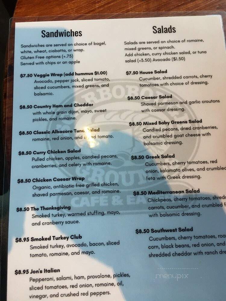 Scarborough Grounds - Scarborough, ME menu_pic
