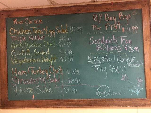 P J's Sandwich Shoppe - Tulsa, OK menu_pic