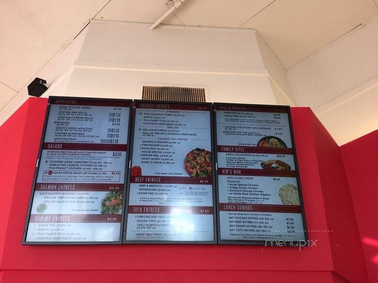 Pick Up Stix Fresh Asian Flavors - San Diego, CA menu_pic