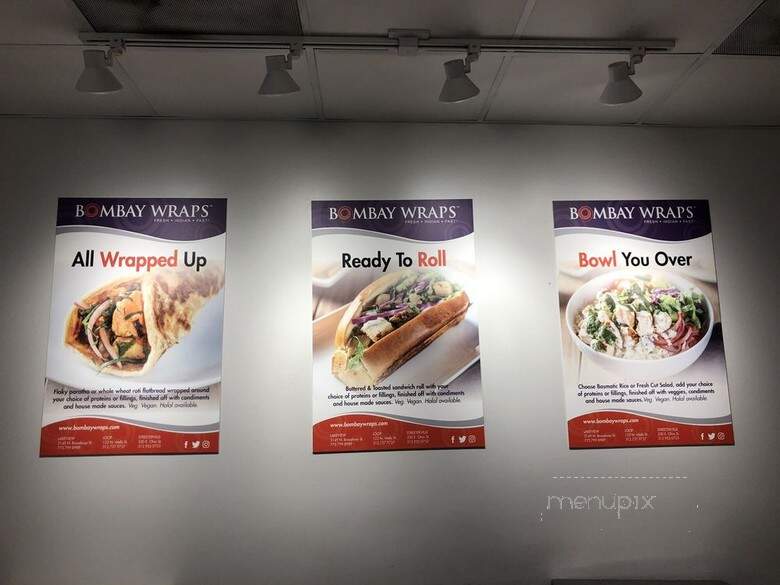Bombay Wraps - Chicago, IL menu_pic