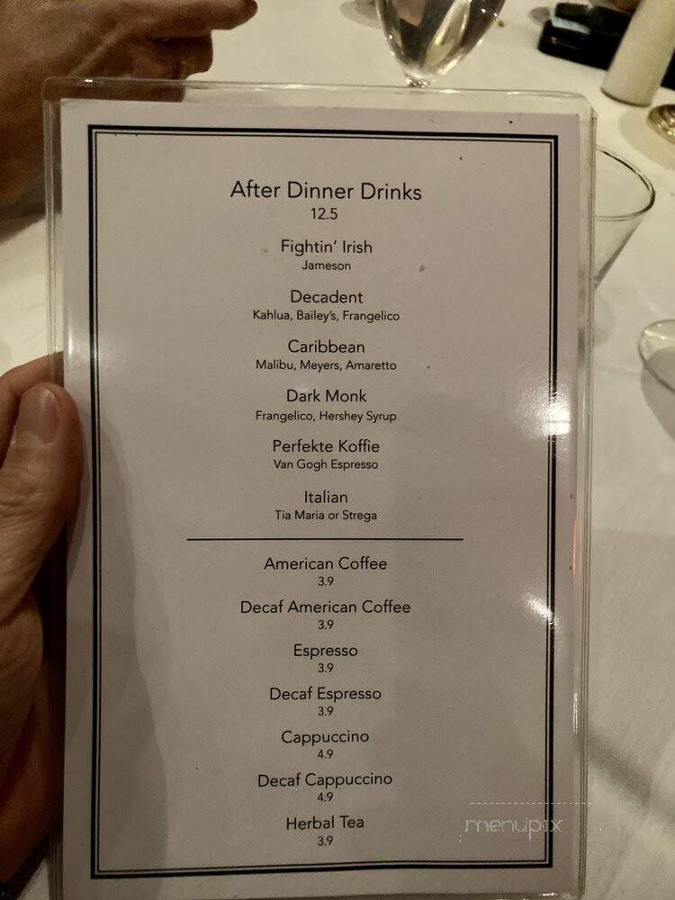 Chas Rothman's - East Norwich, NY menu_pic