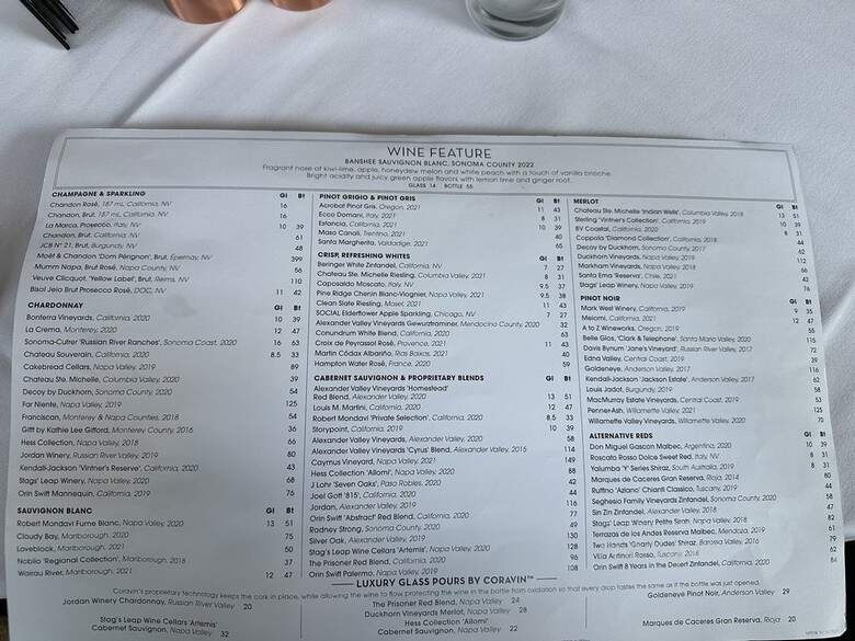 McCormick & Schmidt - Washington, DC menu_pic