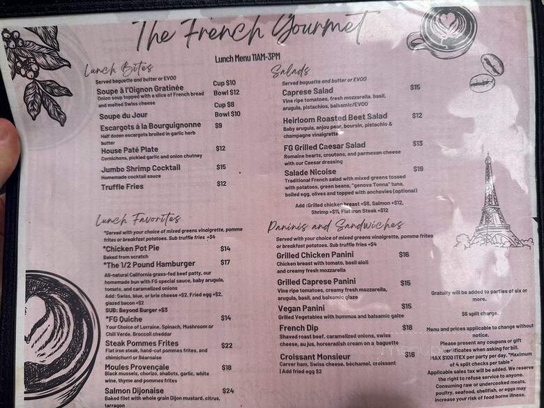 The French Gourmet - San Diego, CA