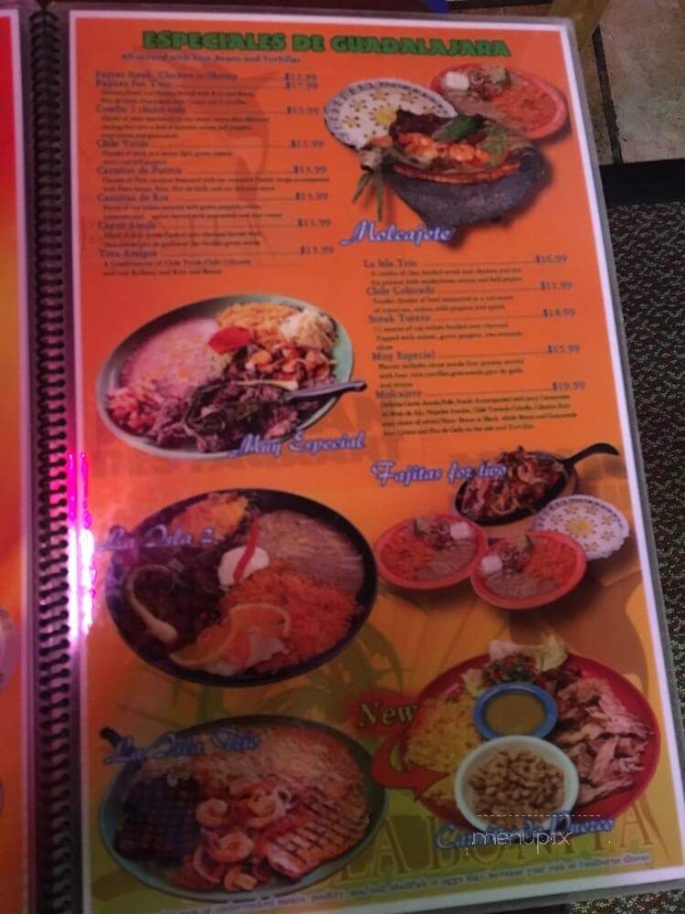 La Isla Bonita - Tualatin, OR menu_pic