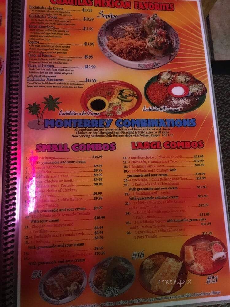La Isla Bonita - Tualatin, OR menu_pic