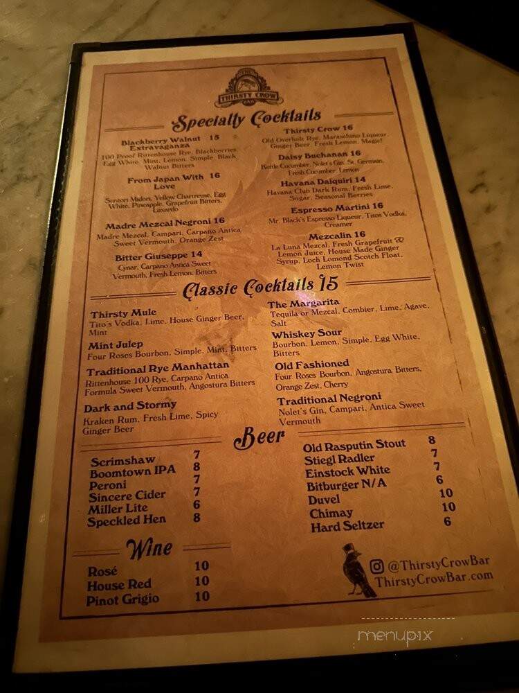 The Thirsty Crow - Los Angeles, CA