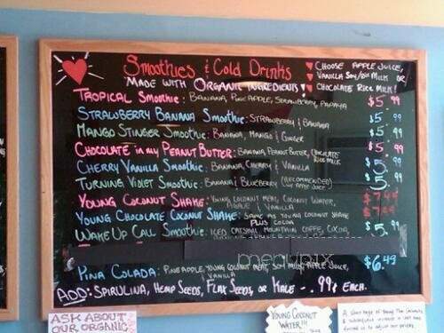 Karma Road Organic Veg Deli - New Paltz, NY menu_pic