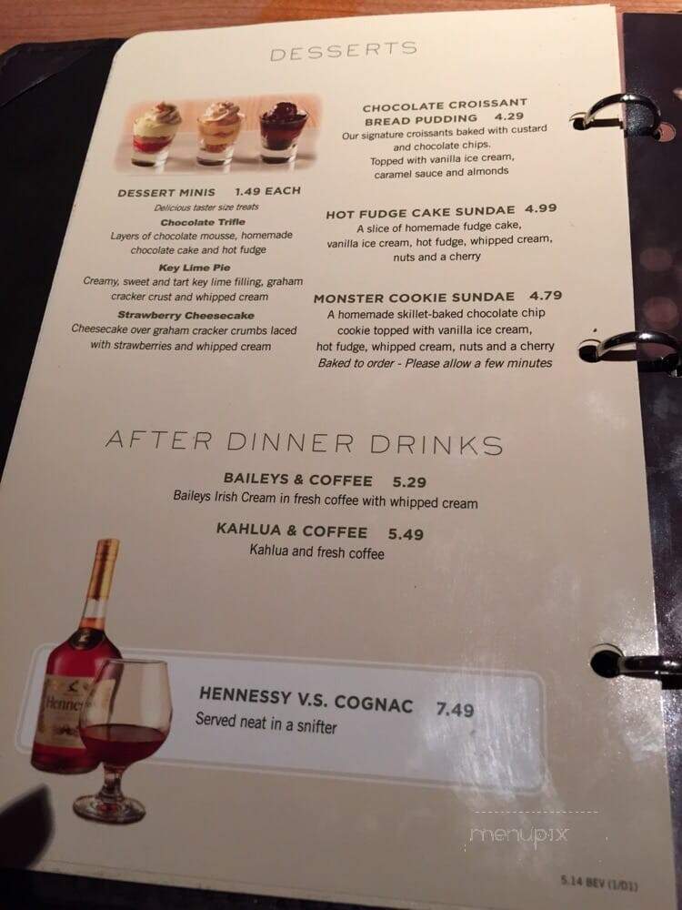 Cheddar's Casual Cafe - Amarillo, TX menu_pic